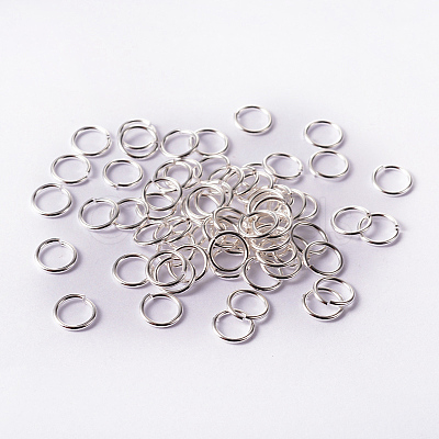 Open Jump Rings Brass Jump Rings JRC8MM-S-1