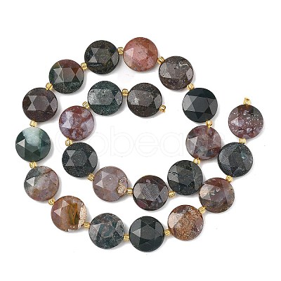 Natural Indian Agate Beads Strands G-A292-A11-01-1