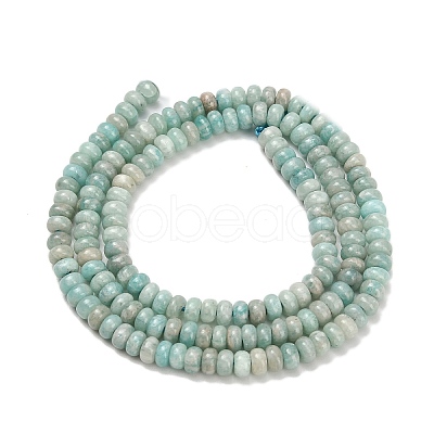 Natural Amazonite Beads Strands X-G-L635-A35-4x2mm-1
