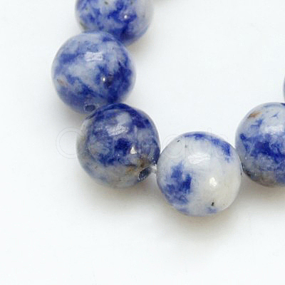 Natural & Synthetic Mixed Stone Beads Strands G-G151-12mm-M1-1