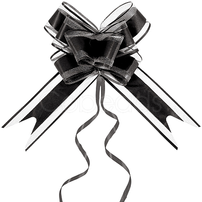 Plastic Bowknot Pull Bows AJEW-WH20064-74M-1