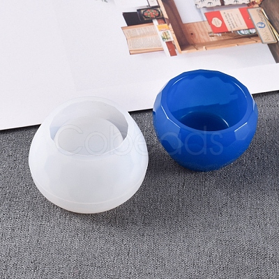 DIY Round Cup Shape Silicone Molds DIY-G014-03-1
