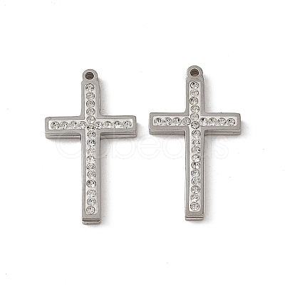 201 Stainless Steel Pendants STAS-J401-VC642-1