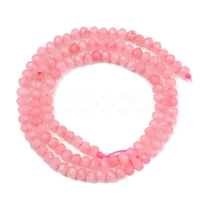 Dyed Natural Whie Jade Beads Strands GG-CBAF9EE-A23-3x4mm-1