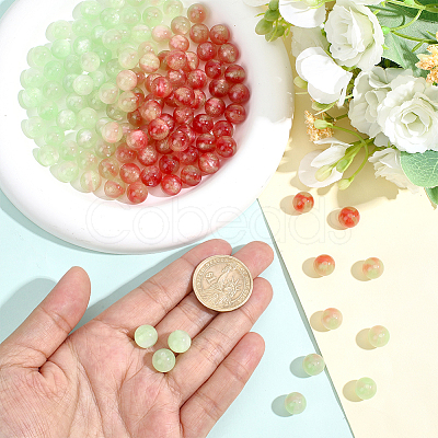 120Pcs Opaque UV Reactive Beads RESI-PA0001-35D-1