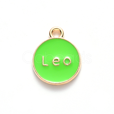 Alloy Enamel Pendants LS-X-ENAM-S124-01A-06G-1