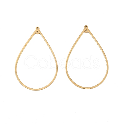 Ion Plating(IP) 304 Stainless Steel Pendants STAS-C048-14G-1-1