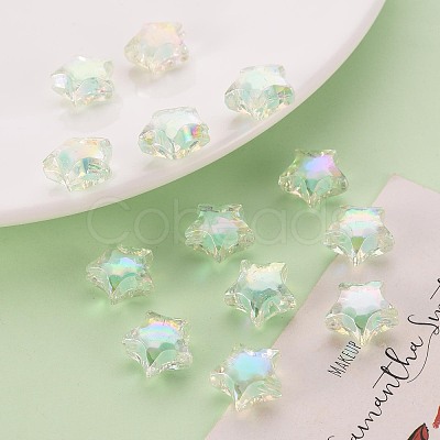 Transparent Acrylic Beads LS-TACR-S152-02D-SS2111-1