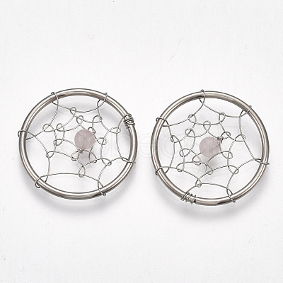 304 Stainless Steel Pendants LS-STAS-S109-01I-1