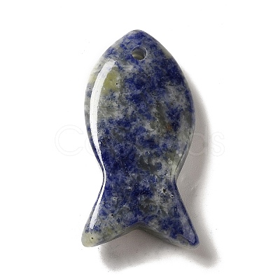Natural Sodalite Pendants G-G932-B23-1