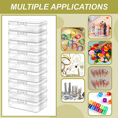 30Pcs PP Plastic Bead Containers CON-BC0007-96-1