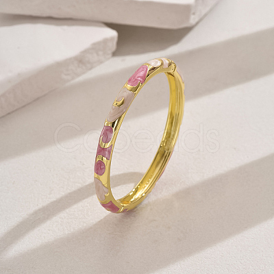 Vintage Chinese Style Zinc Alloy Cloisonne Enamel Bangles KS1097-3-1