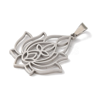 Non-Tarnish 304 Stainless Steel Pendants STAS-U010-27P-1