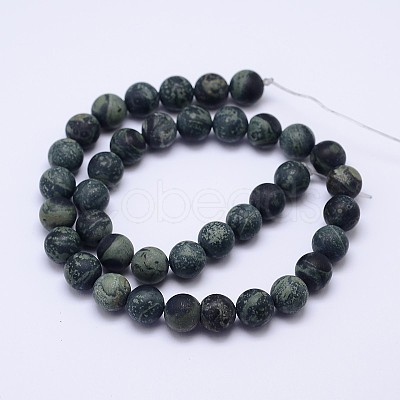 Natural Kambaba Jasper Beads Strands X-G-D744-6mm-1