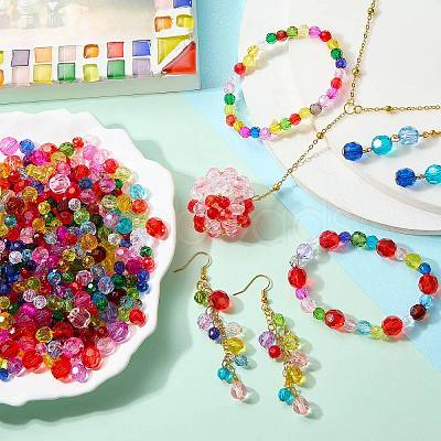 150G Transparent Acrylic Beads OACR-SZ0001-73-1