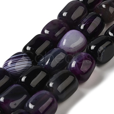 Natural Agate Beads Strands G-H295-F01-05-1