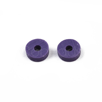 Handmade Polymer Clay Beads CLAY-R067-8.0mm-B03-1