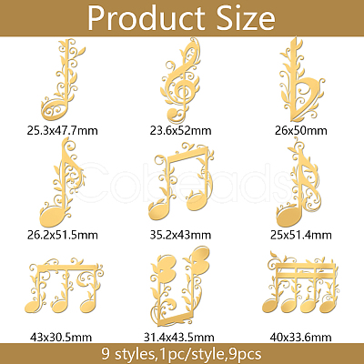 Nickel Decoration Stickers DIY-WH0450-162-1