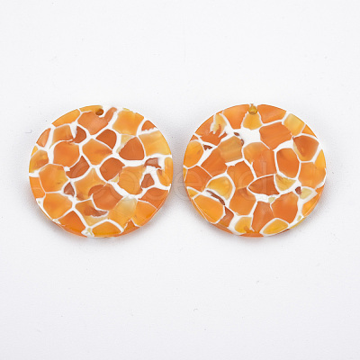 Cellulose Acetate(Resin) Pendants KY-N015-022-03-1