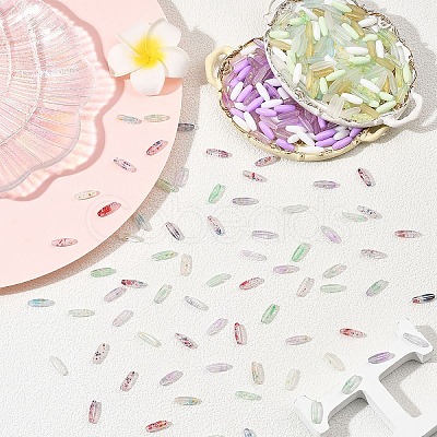100G Opaque Colours Glass Seed Beads GLAA-YW0005-23A-1
