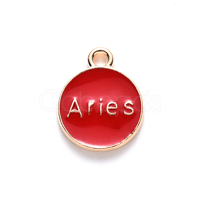 Alloy Enamel Pendants LS-ENAM-S124-01B-07A-1