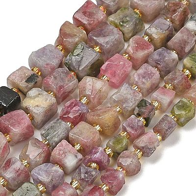 Natural Tourmaline Beads Strands G-G053-B17-05-1