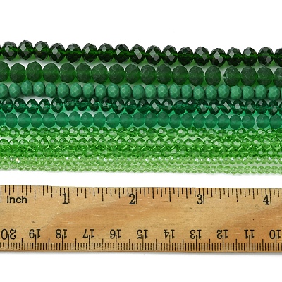 Electroplate Glass Beads Strands EGLA-FS0001-42B-1