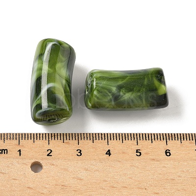 Acrylic Imitation Gemstone Beads X-MACR-K359-66E-1