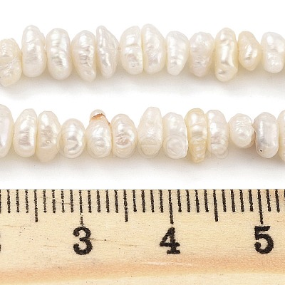 Natural Keshi Pearl Cultured Freshwater Pearl Beads Strands PEAR-C003-31B-1