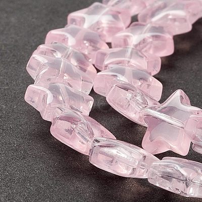 Transparent Glass Beads Strand GLAA-K057-01I-1
