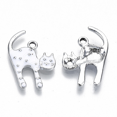 Eco-Friendly Zinc Alloy Pendants FIND-N048-45E-NR-1