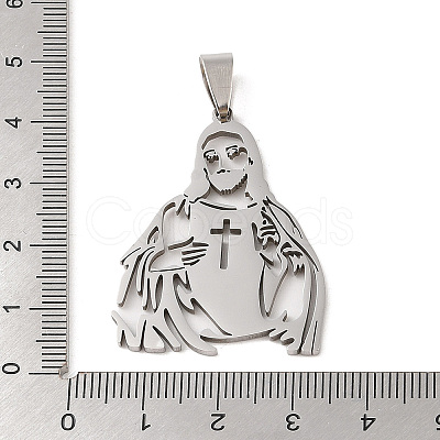 Non-Tarnish 201 Stainless Steel Pendants STAS-S126-07P-1