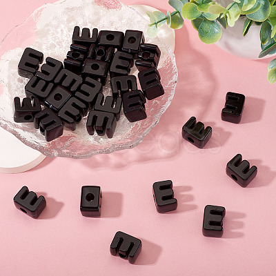 Acrylic European Beads OACR-TAC0013-14E-1