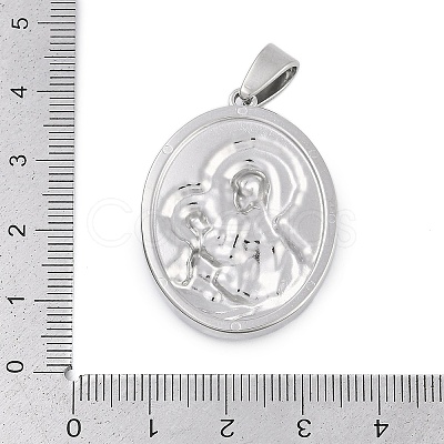 304 Stainless Steel Pendants STAS-M103-01AS-01-1