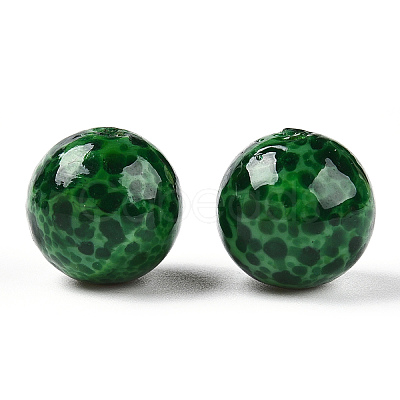 Handmade Normal Lampwork Beads LAMP-N024-08D-1