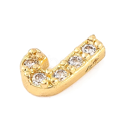 Rack Plating Brass Micro Pave Cubic Zirconia Cabochons KK-F874-04G-J-1