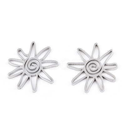 Non-Tarnish 304 Stainless Steel Pendants STAS-T063-210P-1