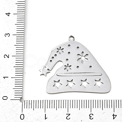 Christmas 201 Stainless Steel Pendants STAS-C156-01R-P-1