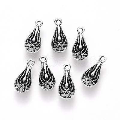 Tibetan Style Alloy Charms X-TIBE-S320-176AS-LF-1
