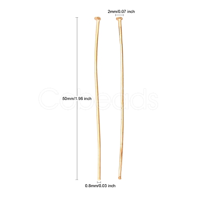 Iron Flat Head Pins IFIN-R217-0.7x50-KC-1