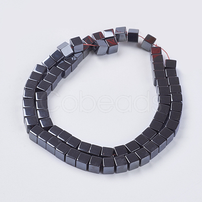 Non-Magnetic Synthetic Hematite Beads G-H1076-1-1
