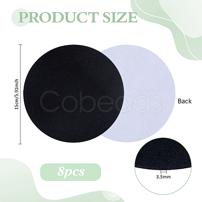 8Pcs Self-adhesive Felt Pad DIY-PH0035-04C-1