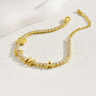 Cubic Zirconia Tennis Bracelet LS-AZ6587-1