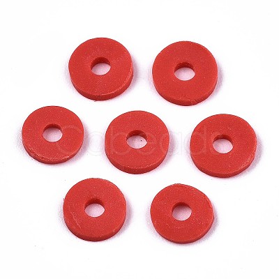 Handmade Polymer Clay Beads LS-CLAY-Q251-8.0mm-40-1