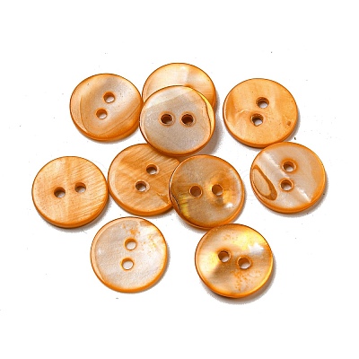Freshwater Shell Buttons SHEL-C005-01B-05-1