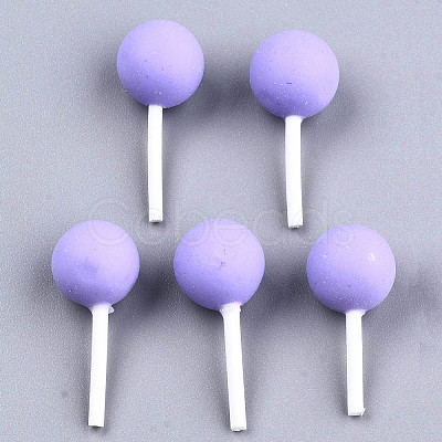 Handmade Polymer Clay 3D Lollipop Beads CLAY-T016-82C-1