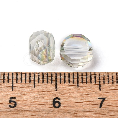 Electroplate Glass Beads EGLA-U003-01A-HR02-1
