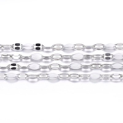 304 Stainless Steel Link Chains CHS-F002-B04-1