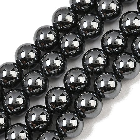 Synthetic Non-magnetic Hematite Beads Strands GG-CBAB93D-B01-10mm-1