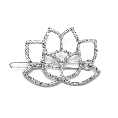 Alloy Alligator Hair Clips PW-WGE8C6E-04-1